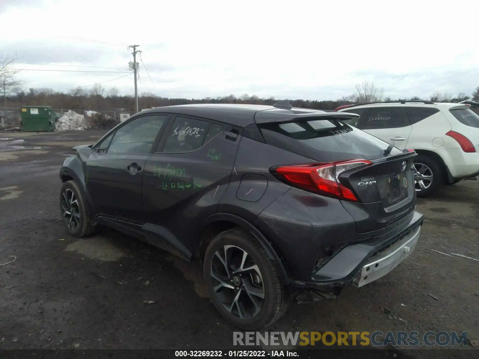 3 Photograph of a damaged car NMTKHMBX4MR121005 TOYOTA C-HR 2021