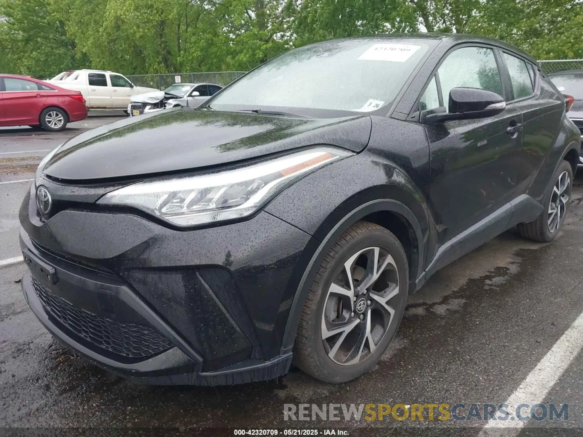 2 Photograph of a damaged car NMTKHMBX4MR122087 TOYOTA C-HR 2021