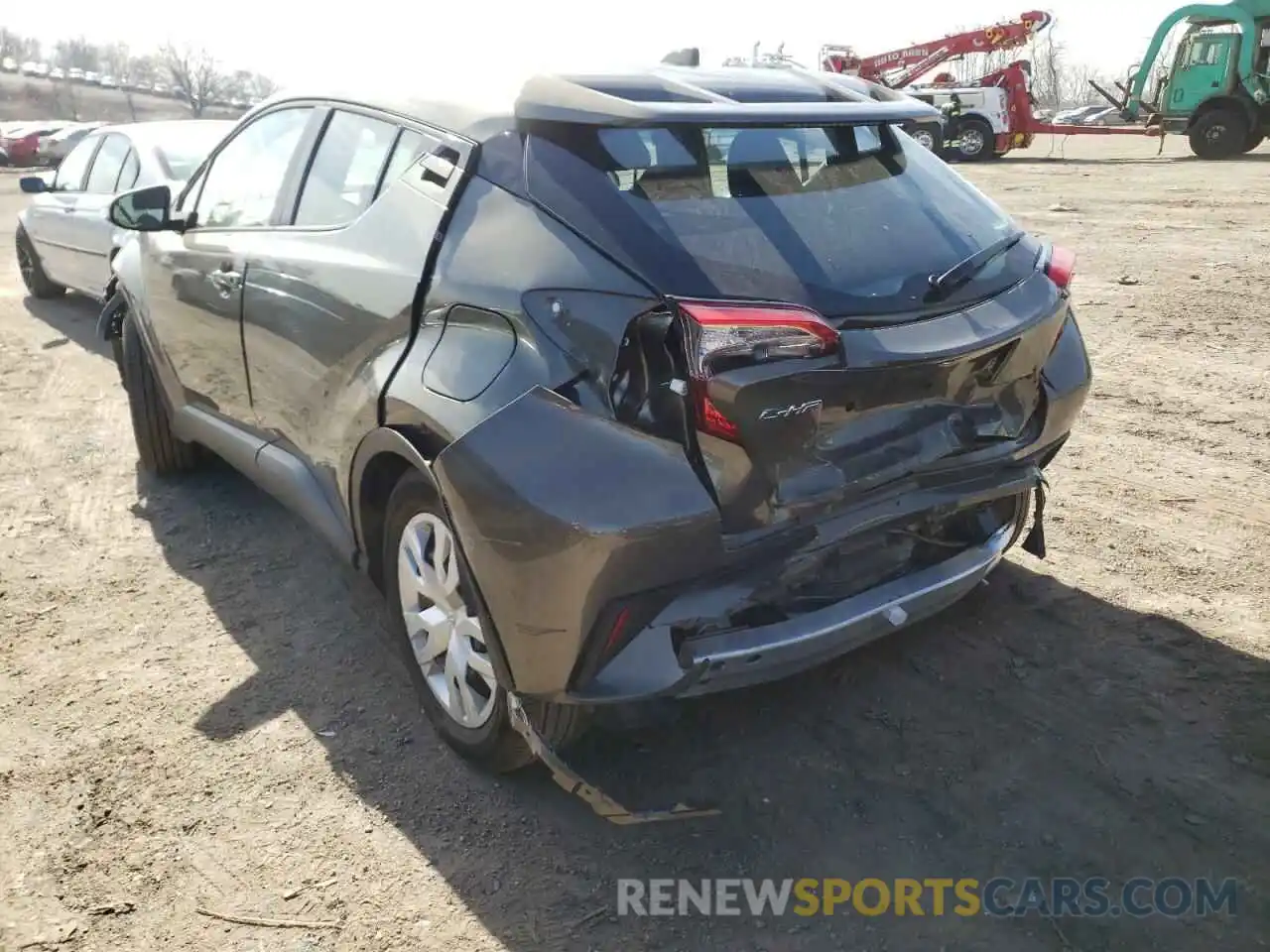 3 Photograph of a damaged car NMTKHMBX4MR123434 TOYOTA C-HR 2021