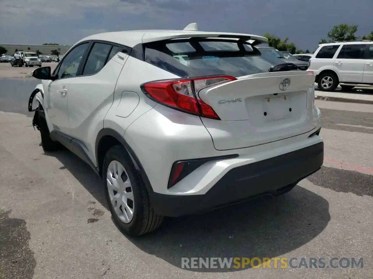 3 Photograph of a damaged car NMTKHMBX4MR124163 TOYOTA C-HR 2021