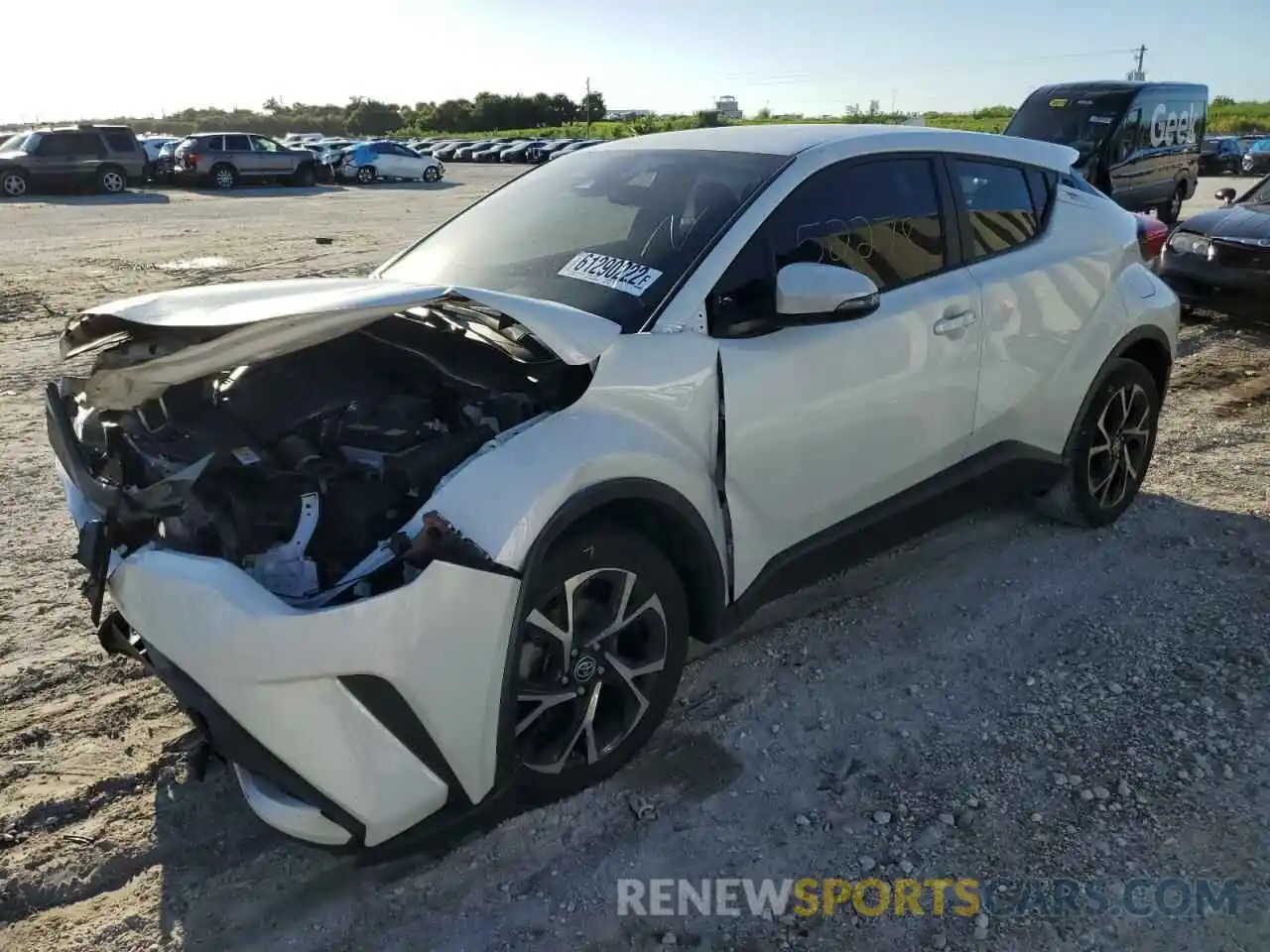 2 Photograph of a damaged car NMTKHMBX4MR124499 TOYOTA C-HR 2021