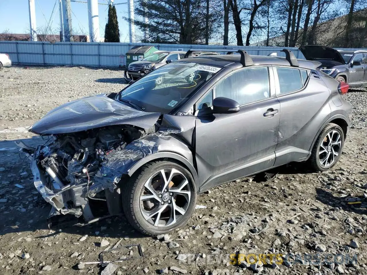 1 Photograph of a damaged car NMTKHMBX4MR125765 TOYOTA C-HR 2021