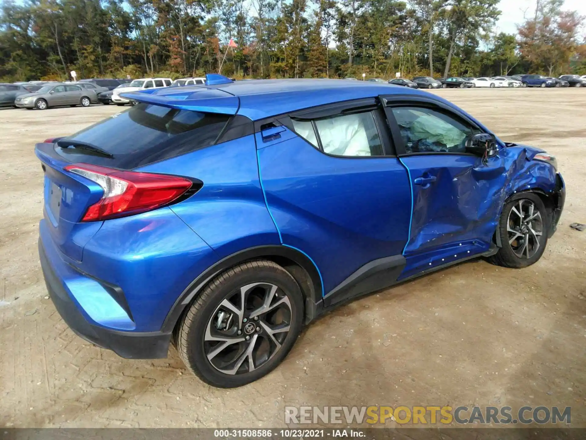 4 Photograph of a damaged car NMTKHMBX4MR126561 TOYOTA C-HR 2021