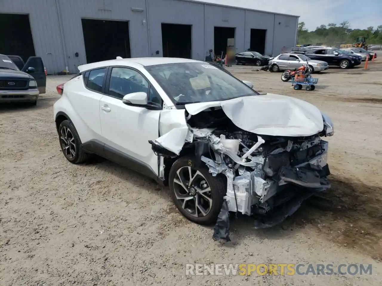 1 Photograph of a damaged car NMTKHMBX4MR126978 TOYOTA C-HR 2021