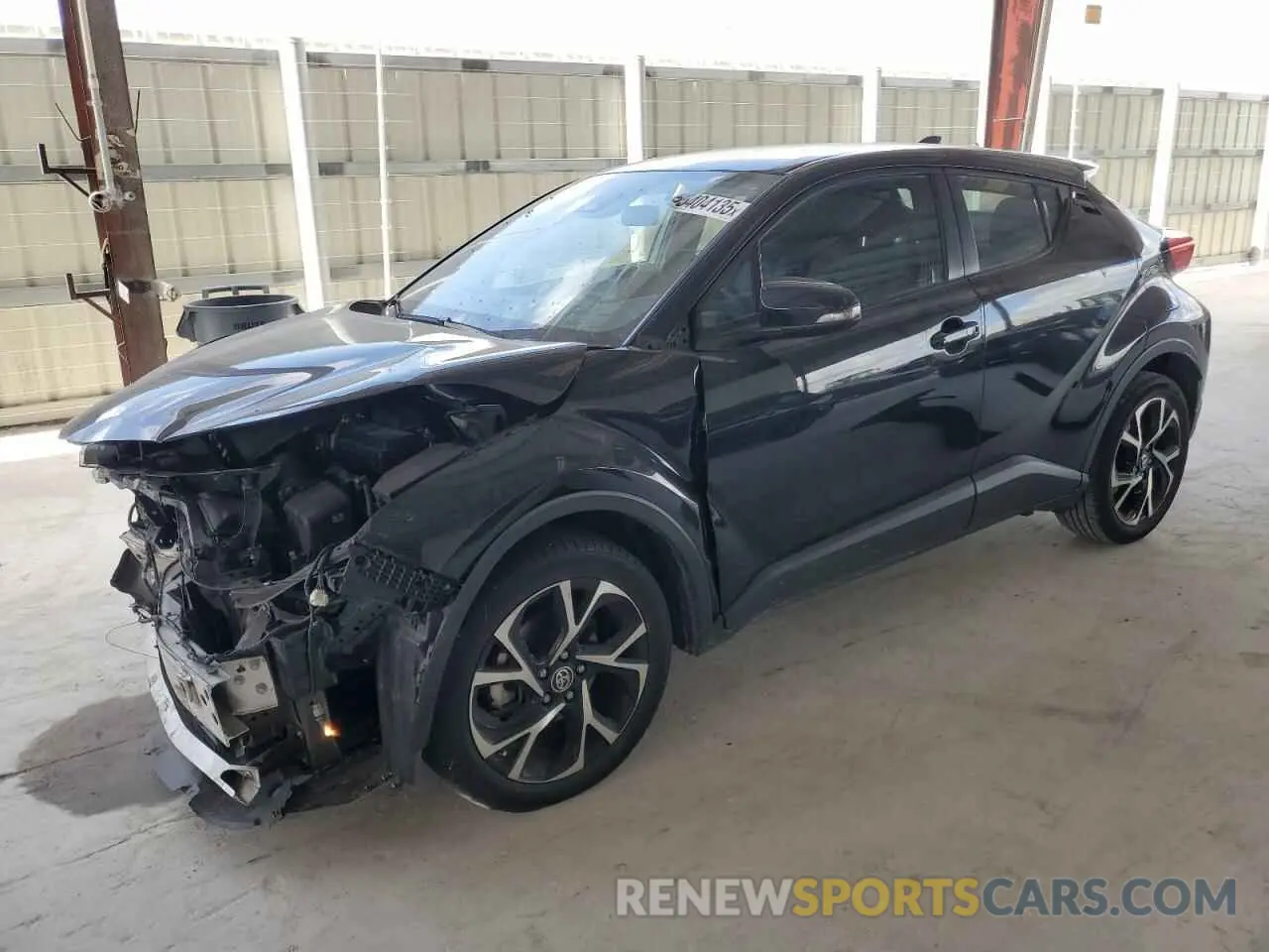 1 Photograph of a damaged car NMTKHMBX4MR127399 TOYOTA C-HR 2021