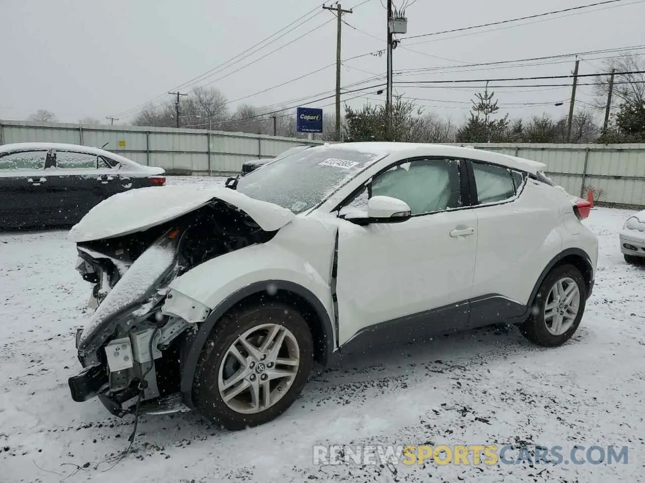 1 Photograph of a damaged car NMTKHMBX4MR132912 TOYOTA C-HR 2021