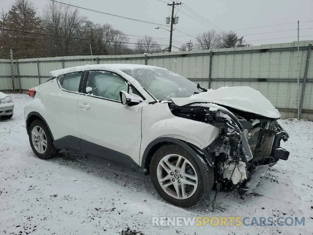 4 Photograph of a damaged car NMTKHMBX4MR132912 TOYOTA C-HR 2021