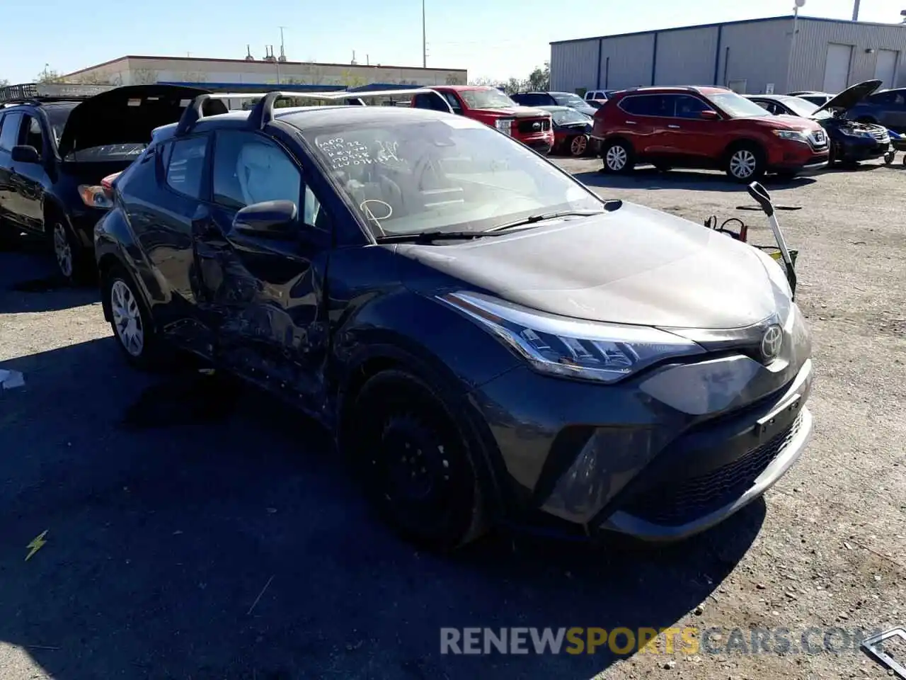 1 Photograph of a damaged car NMTKHMBX4MR135518 TOYOTA C-HR 2021