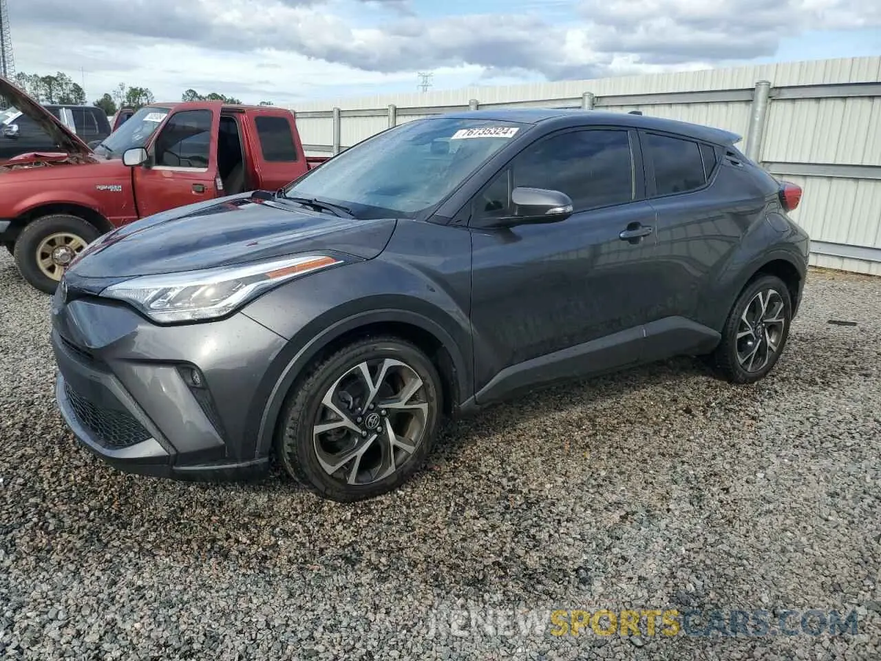 1 Photograph of a damaged car NMTKHMBX4MR138466 TOYOTA C-HR 2021