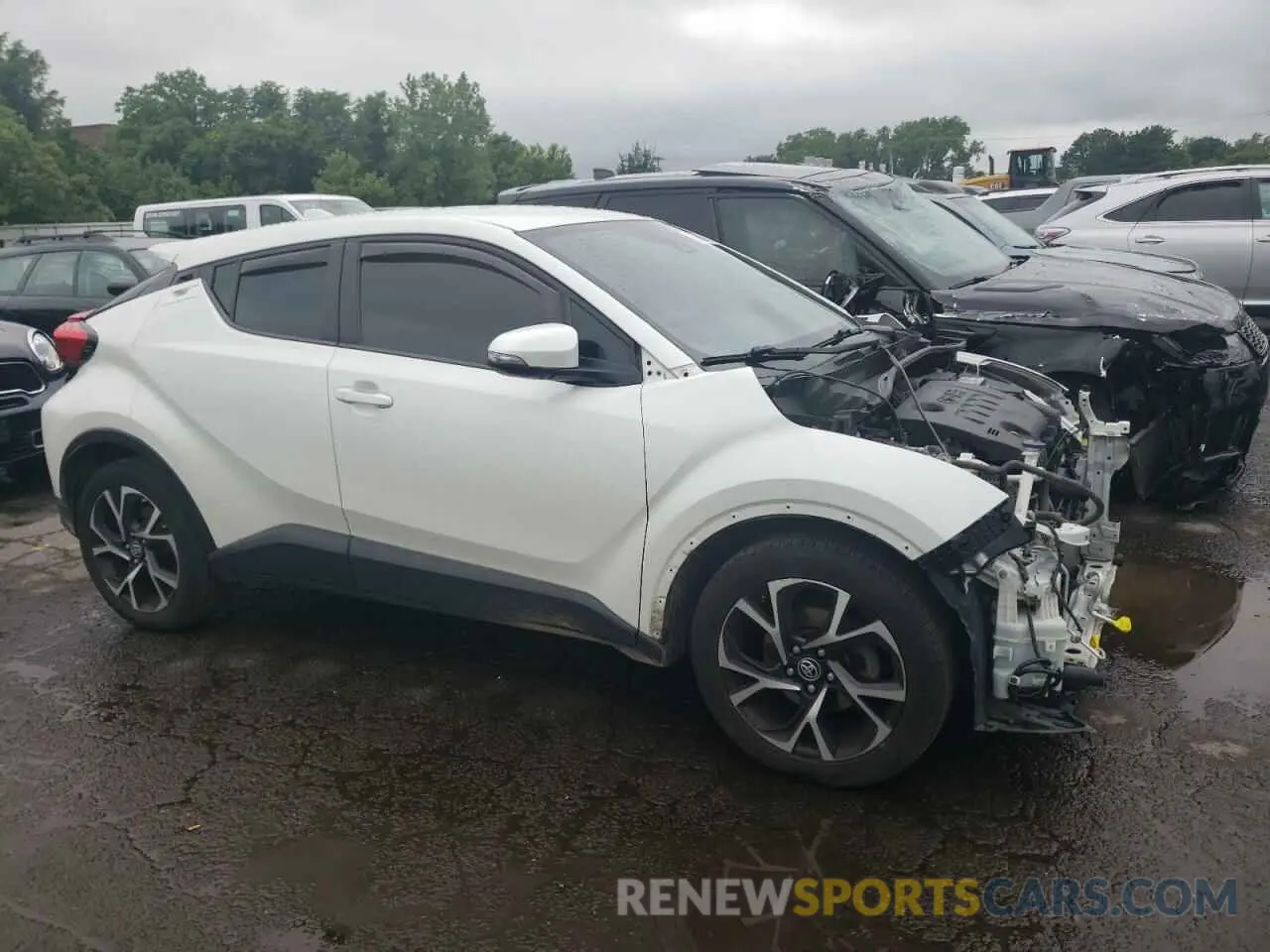 4 Photograph of a damaged car NMTKHMBX5MR118680 TOYOTA C-HR 2021