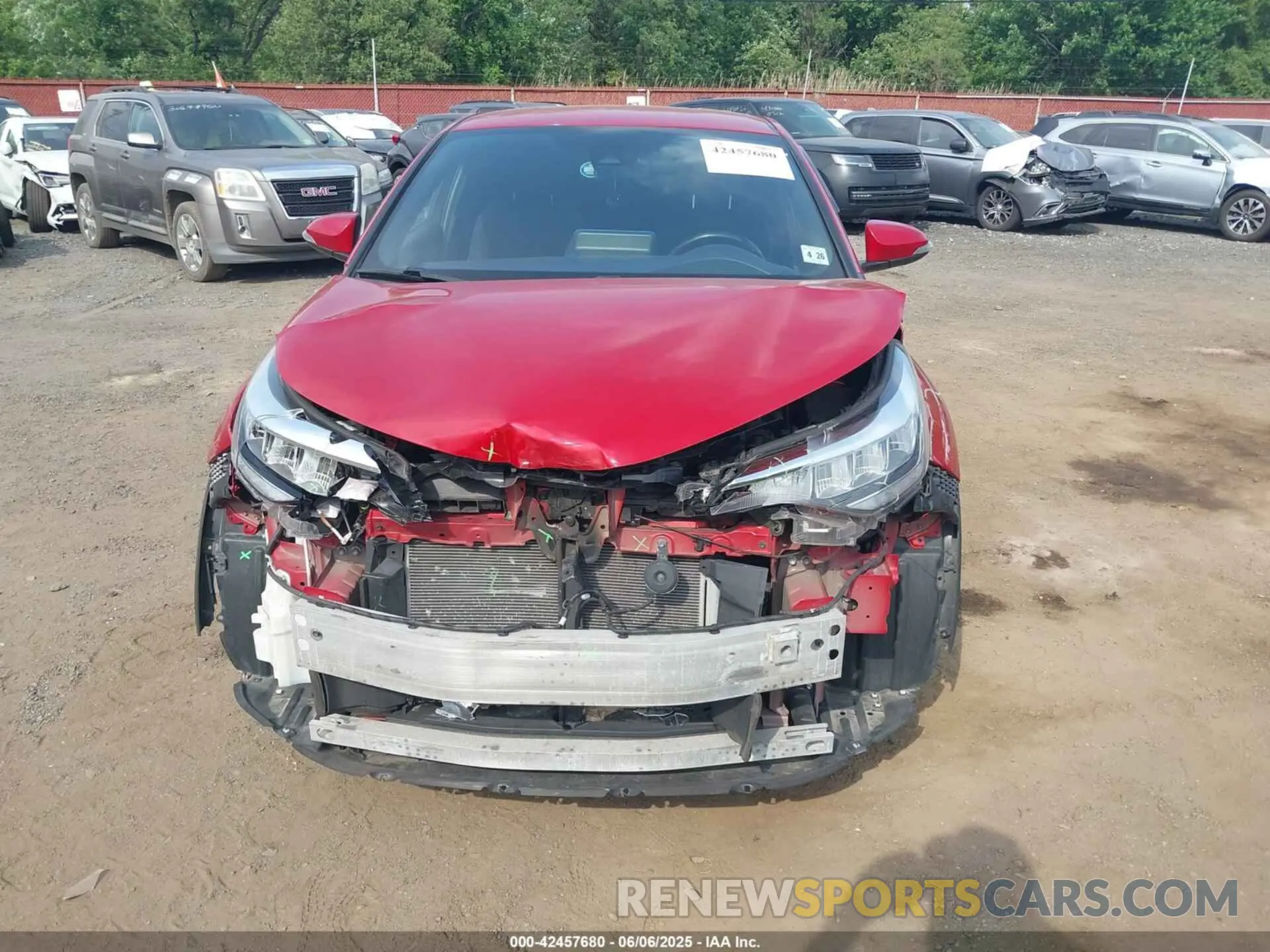 12 Photograph of a damaged car NMTKHMBX5MR123569 TOYOTA C-HR 2021