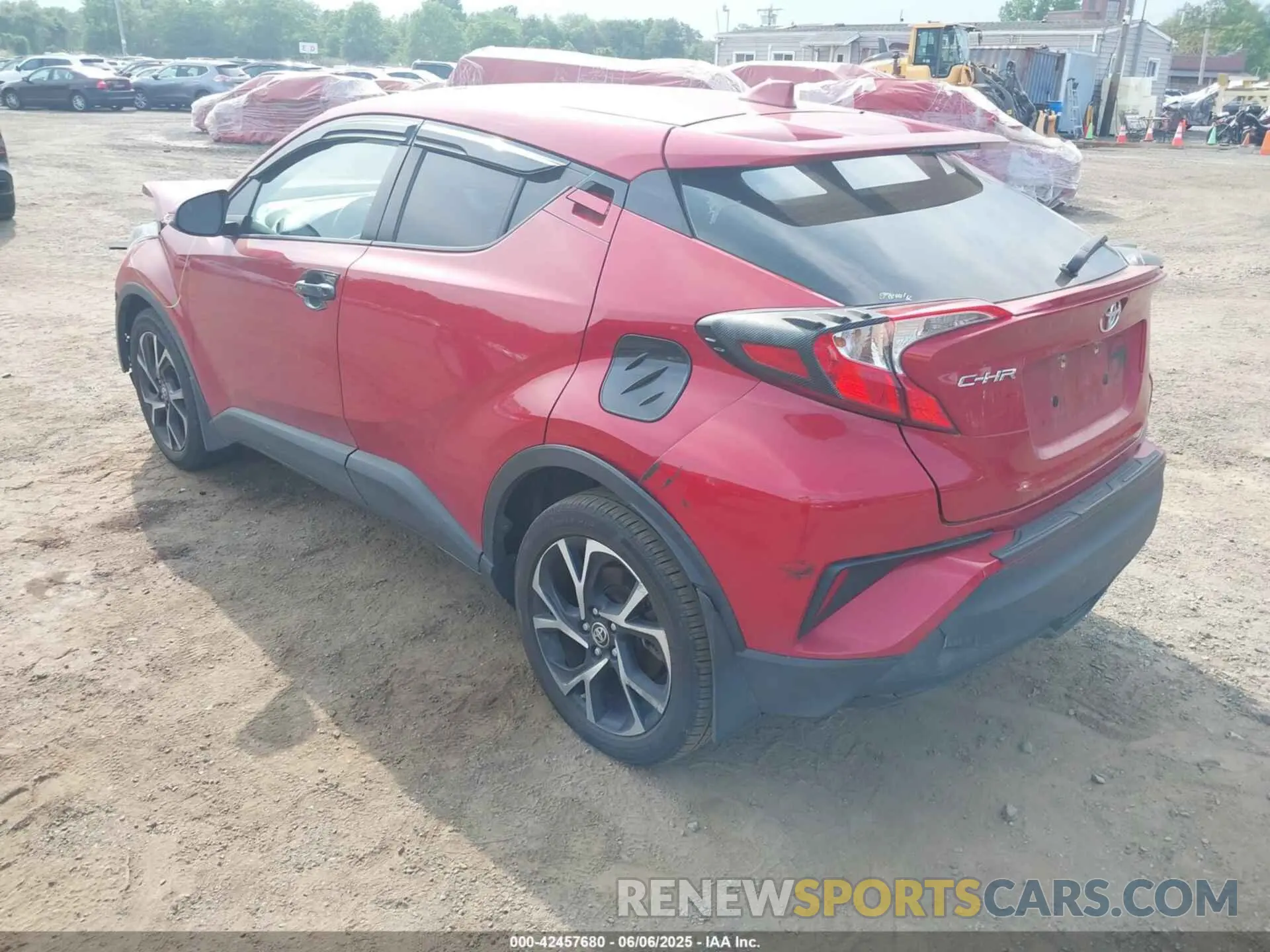 3 Photograph of a damaged car NMTKHMBX5MR123569 TOYOTA C-HR 2021