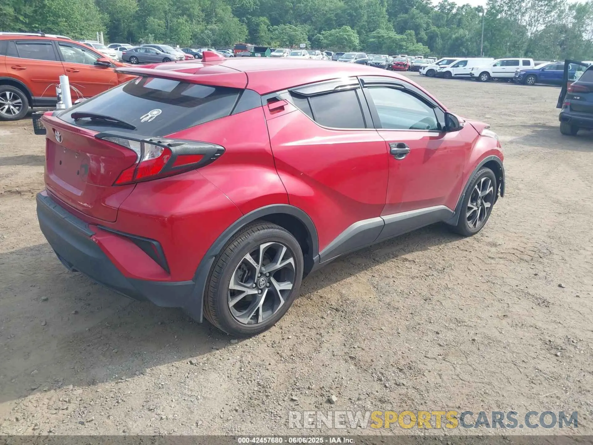 4 Photograph of a damaged car NMTKHMBX5MR123569 TOYOTA C-HR 2021