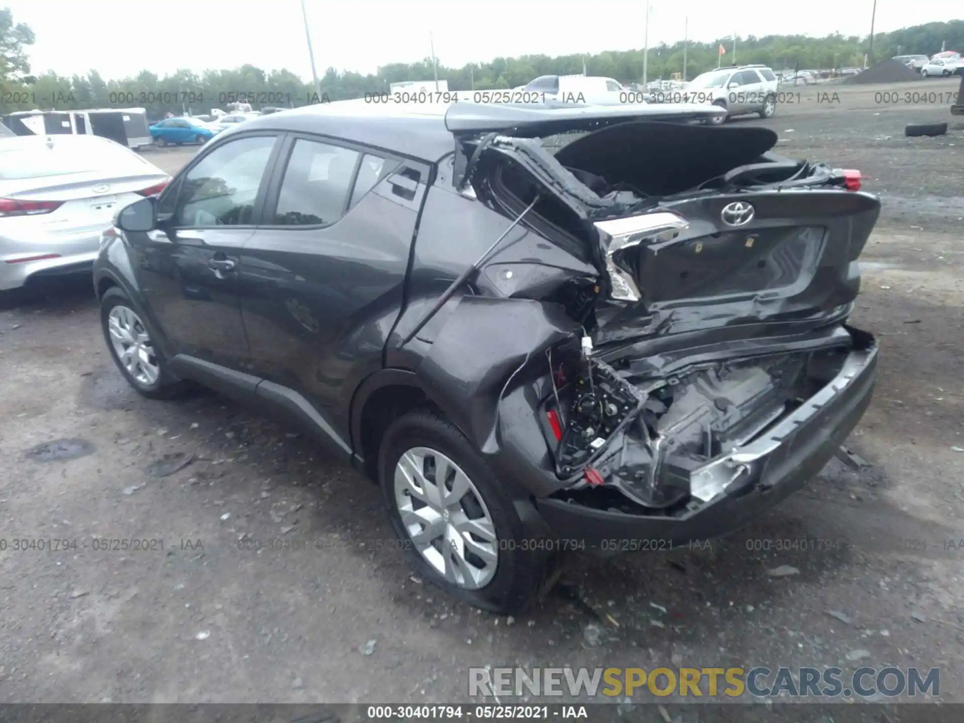 3 Photograph of a damaged car NMTKHMBX5MR124303 TOYOTA C-HR 2021