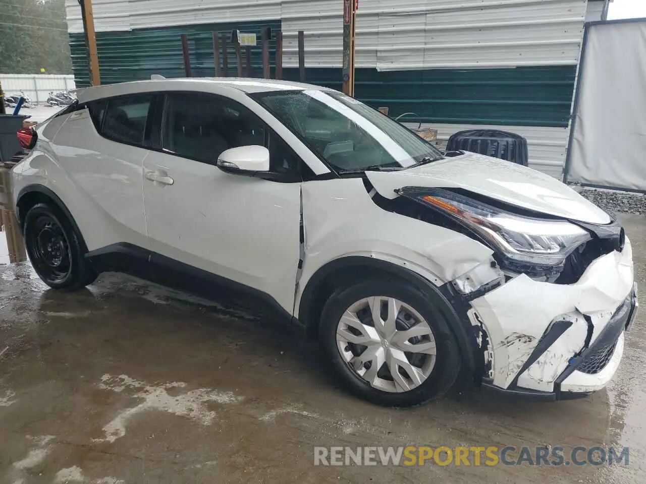4 Photograph of a damaged car NMTKHMBX5MR129923 TOYOTA C-HR 2021