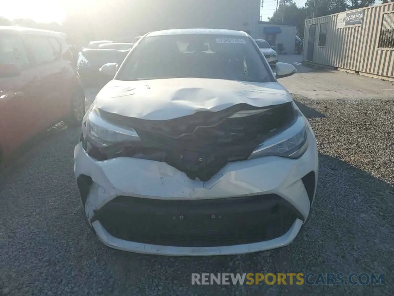 5 Photograph of a damaged car NMTKHMBX5MR129923 TOYOTA C-HR 2021