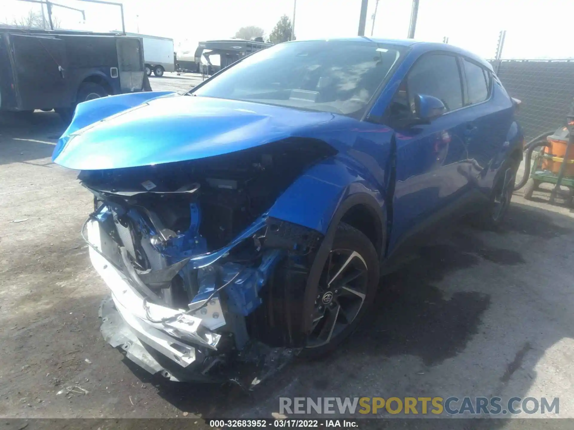 2 Photograph of a damaged car NMTKHMBX5MR131090 TOYOTA C-HR 2021