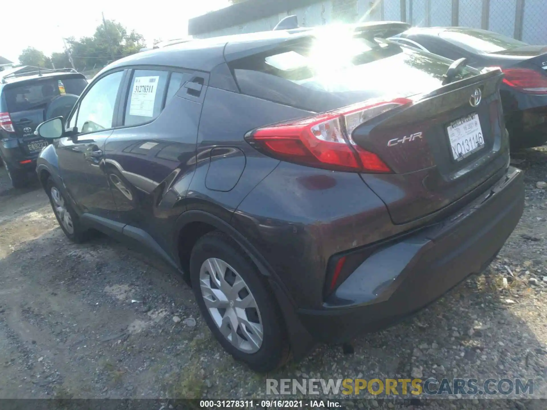 3 Photograph of a damaged car NMTKHMBX5MR131977 TOYOTA C-HR 2021