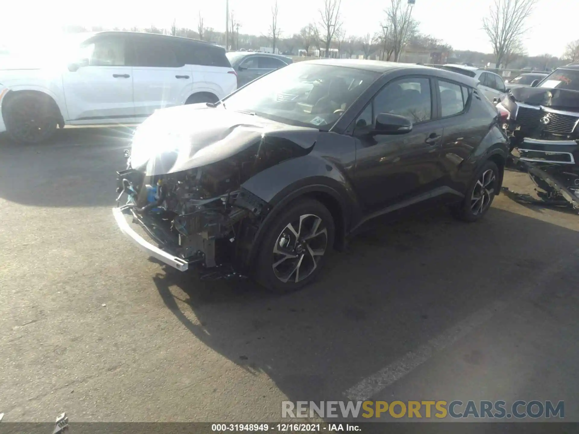 2 Photograph of a damaged car NMTKHMBX5MR132885 TOYOTA C-HR 2021