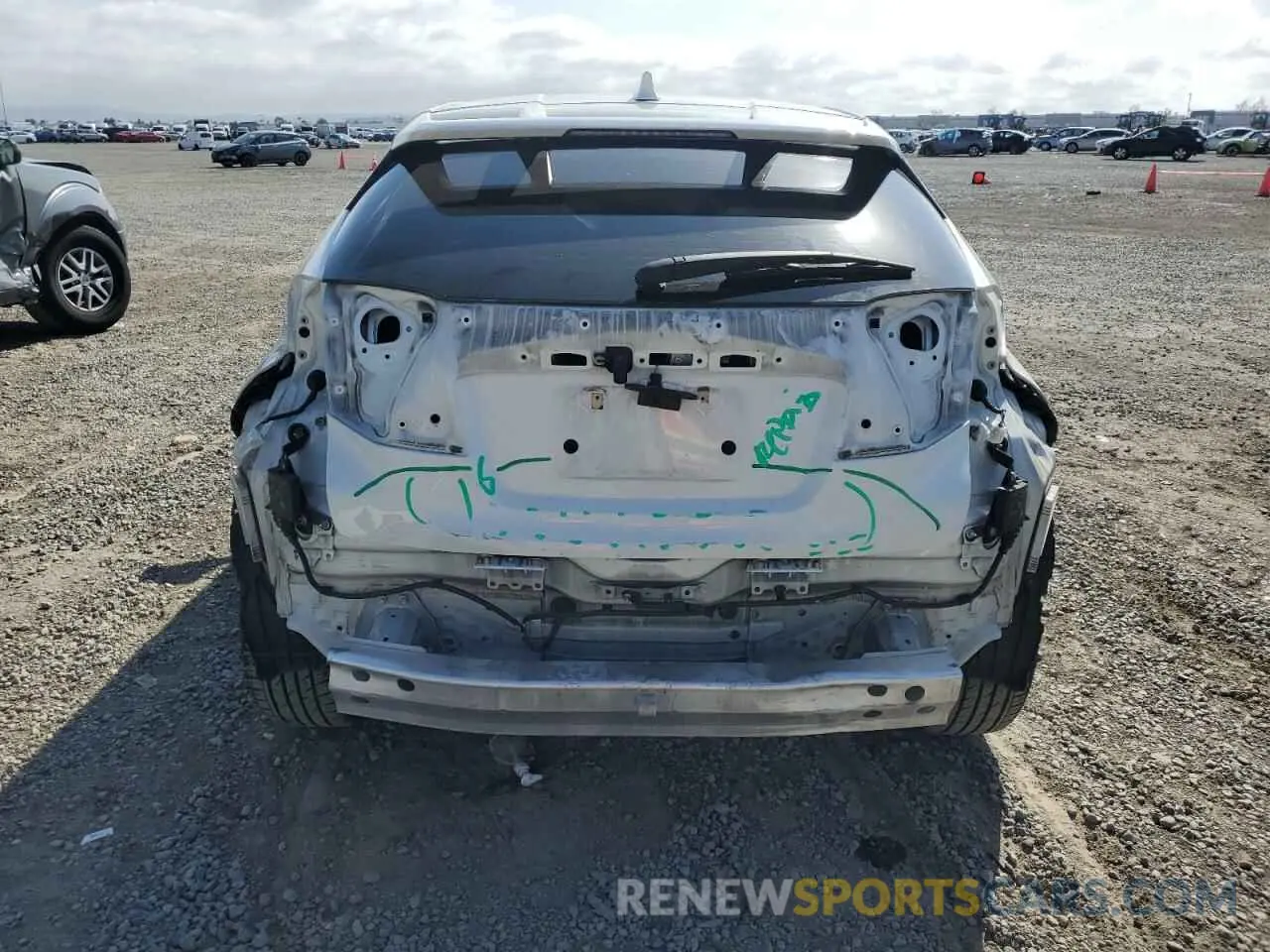 6 Photograph of a damaged car NMTKHMBX5MR133034 TOYOTA C-HR 2021