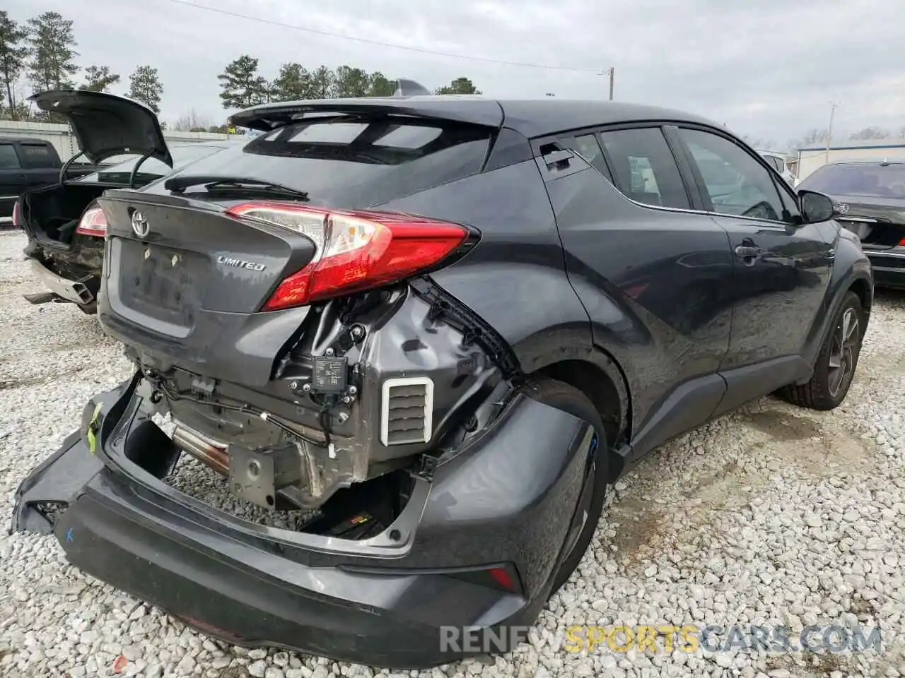 4 Photograph of a damaged car NMTKHMBX5MR133924 TOYOTA C-HR 2021