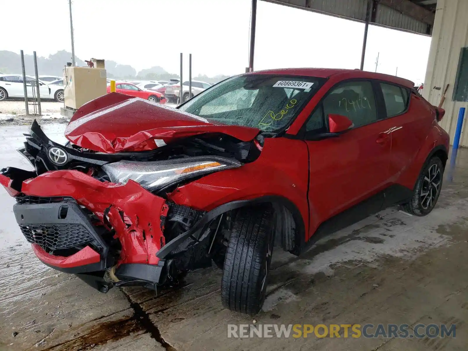 2 Photograph of a damaged car NMTKHMBX6MR119501 TOYOTA C-HR 2021