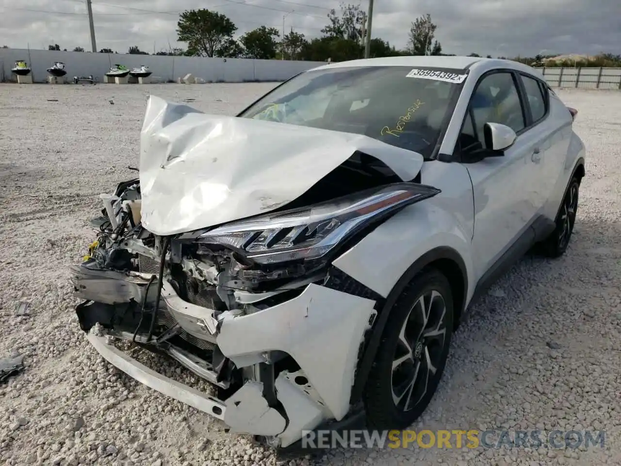 2 Photograph of a damaged car NMTKHMBX6MR119790 TOYOTA C-HR 2021