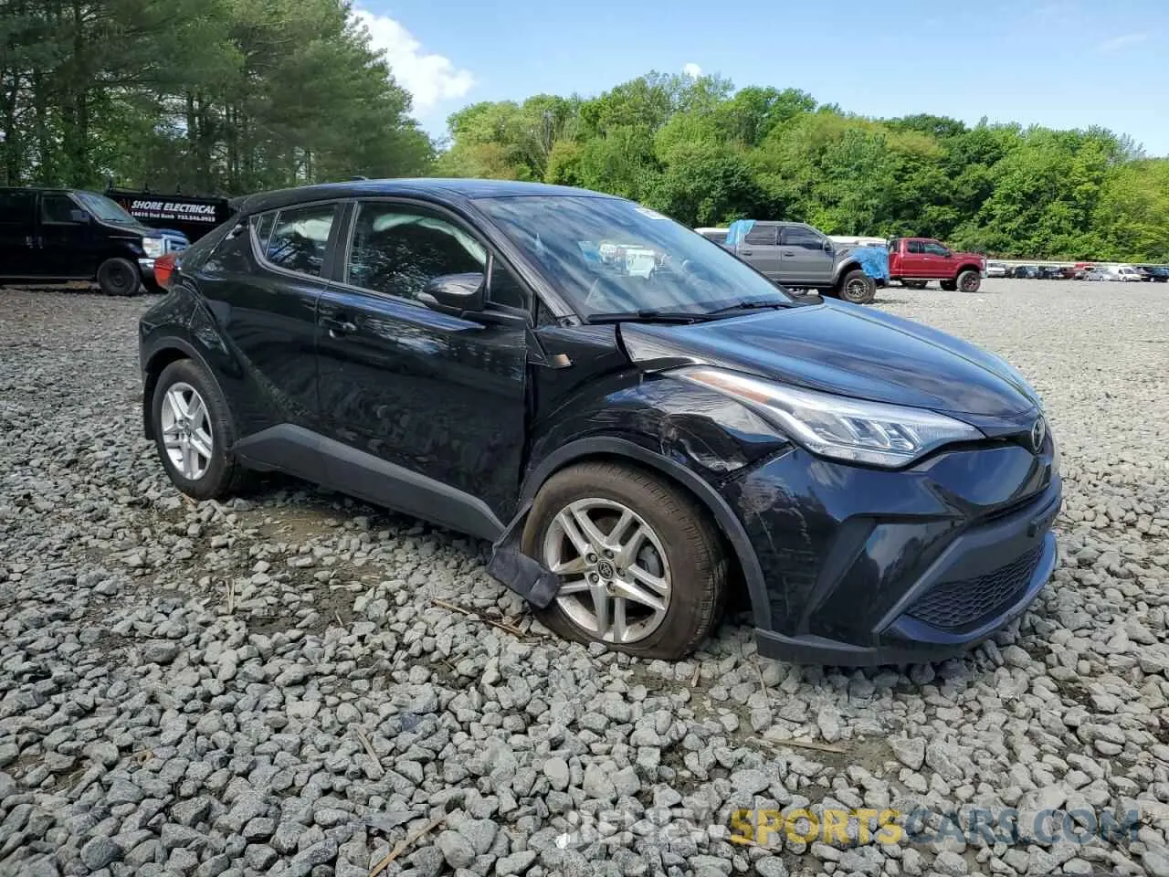 4 Photograph of a damaged car NMTKHMBX6MR121720 TOYOTA C-HR 2021