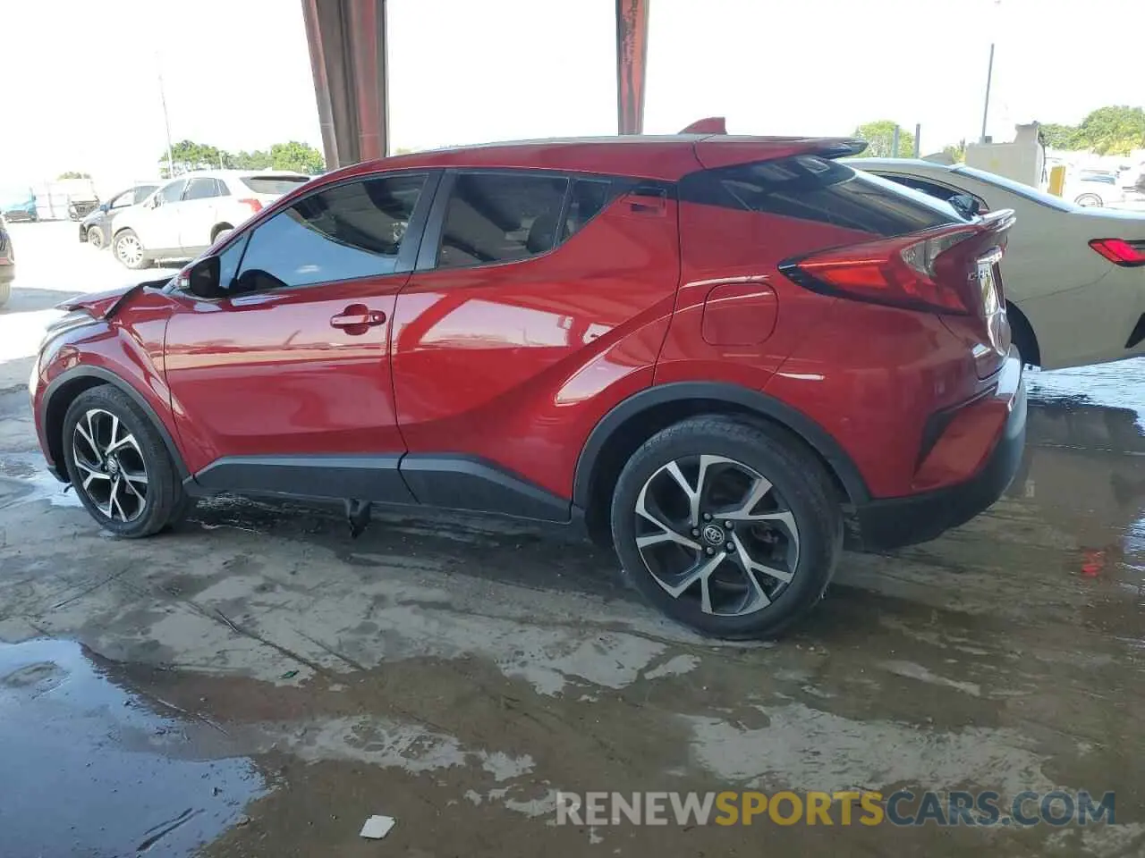 2 Photograph of a damaged car NMTKHMBX6MR126917 TOYOTA C-HR 2021