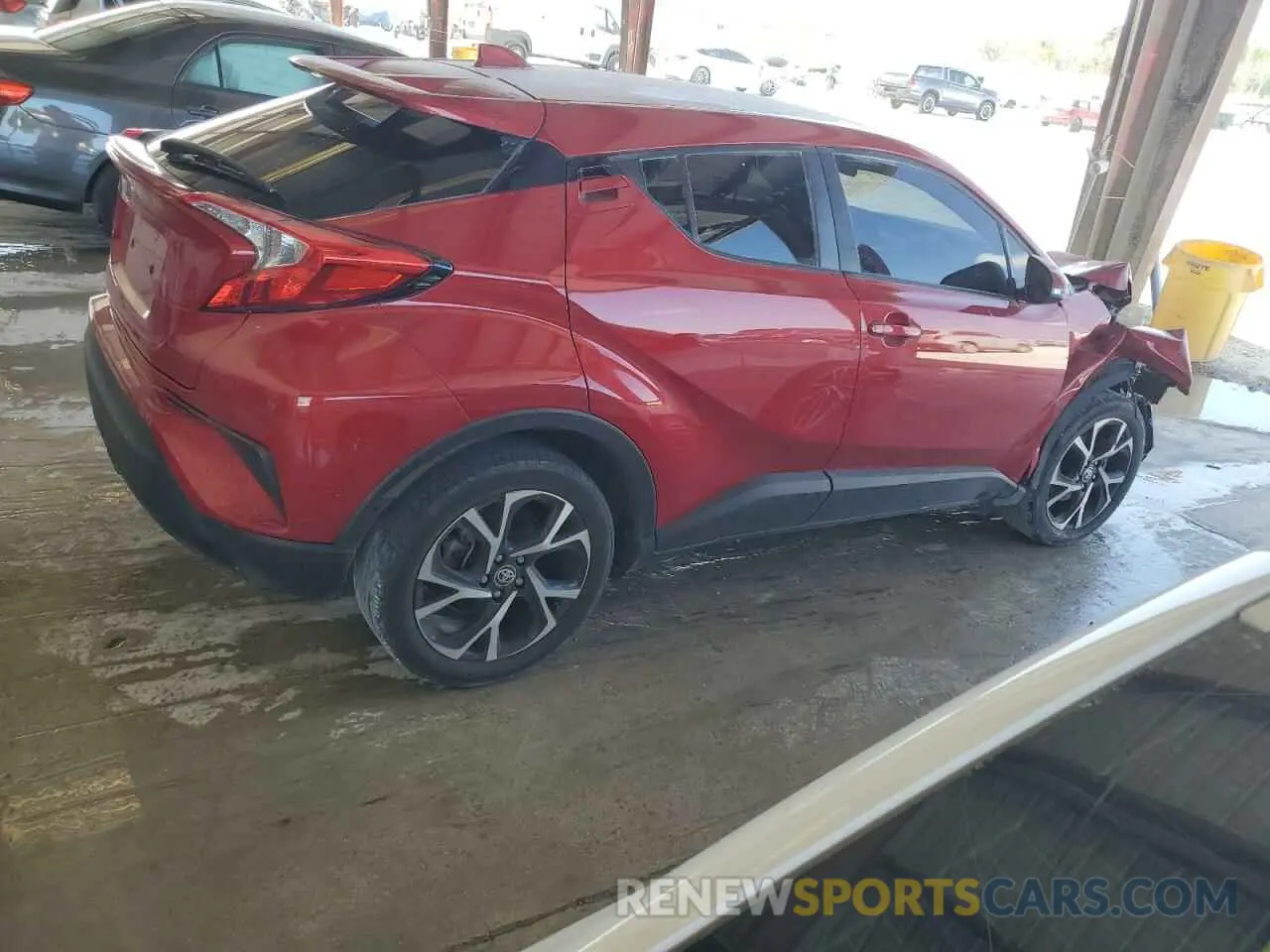 3 Photograph of a damaged car NMTKHMBX6MR126917 TOYOTA C-HR 2021