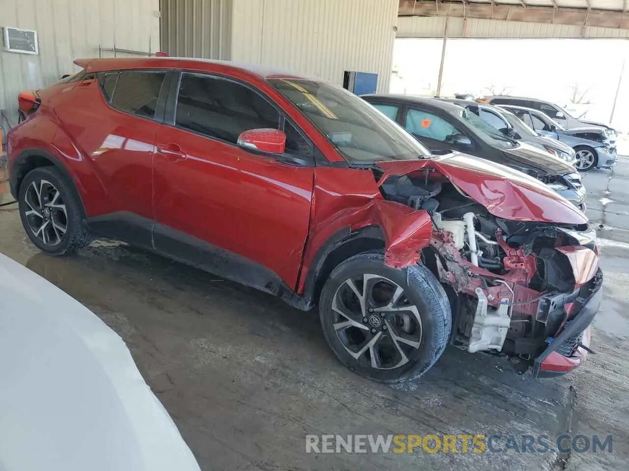 4 Photograph of a damaged car NMTKHMBX6MR126917 TOYOTA C-HR 2021