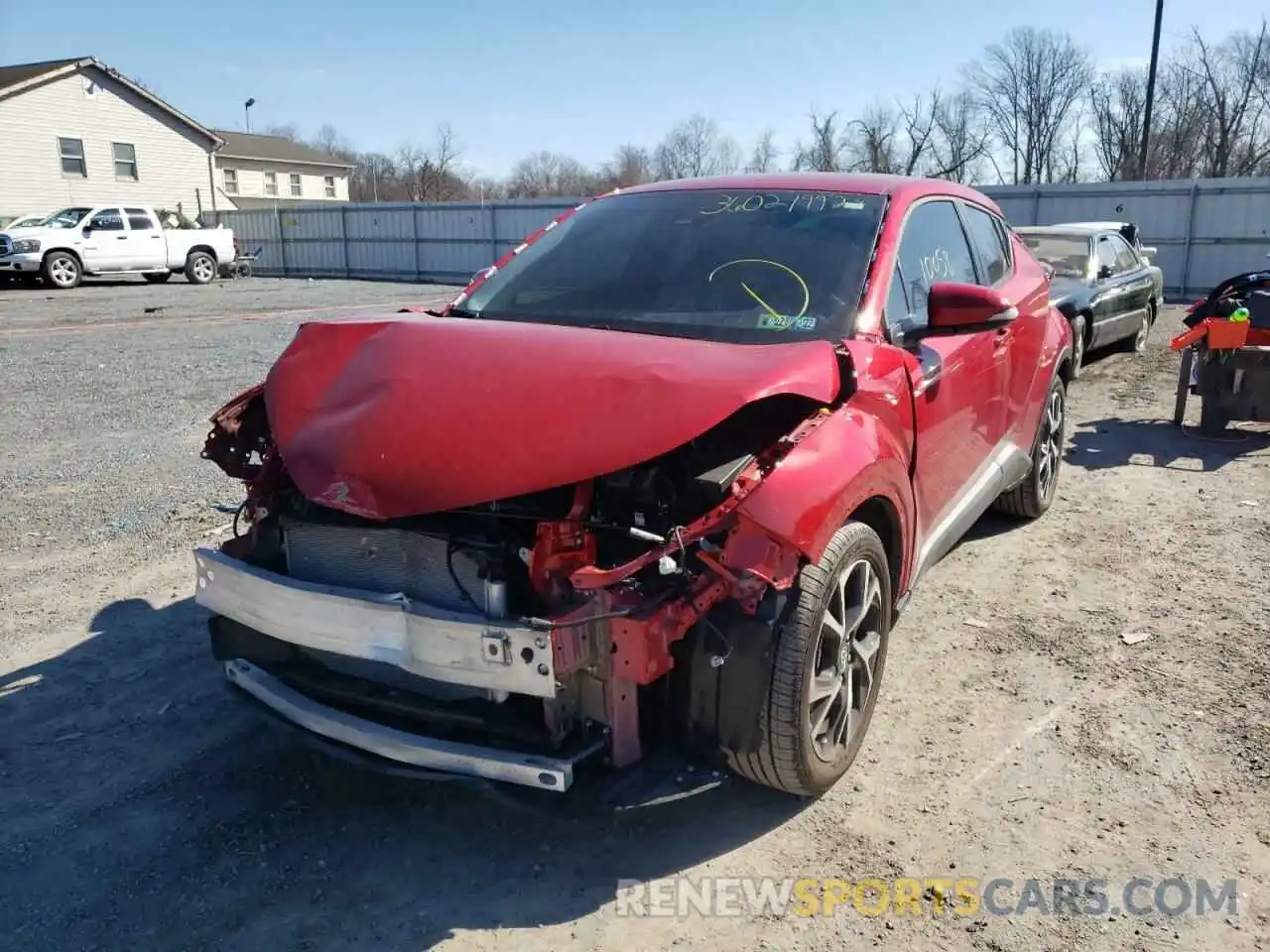 2 Photograph of a damaged car NMTKHMBX6MR127114 TOYOTA C-HR 2021