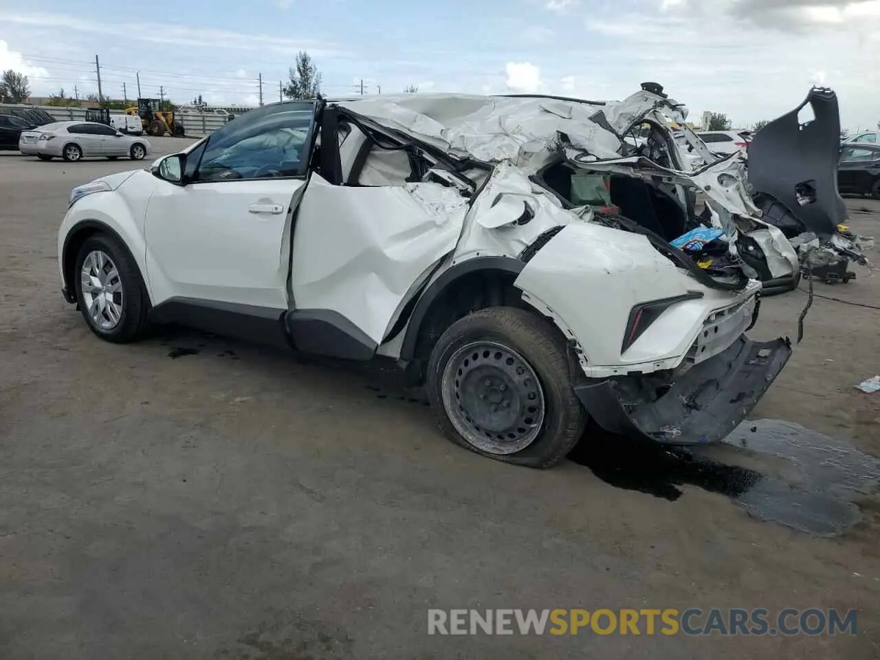 2 Photograph of a damaged car NMTKHMBX6MR129154 TOYOTA C-HR 2021
