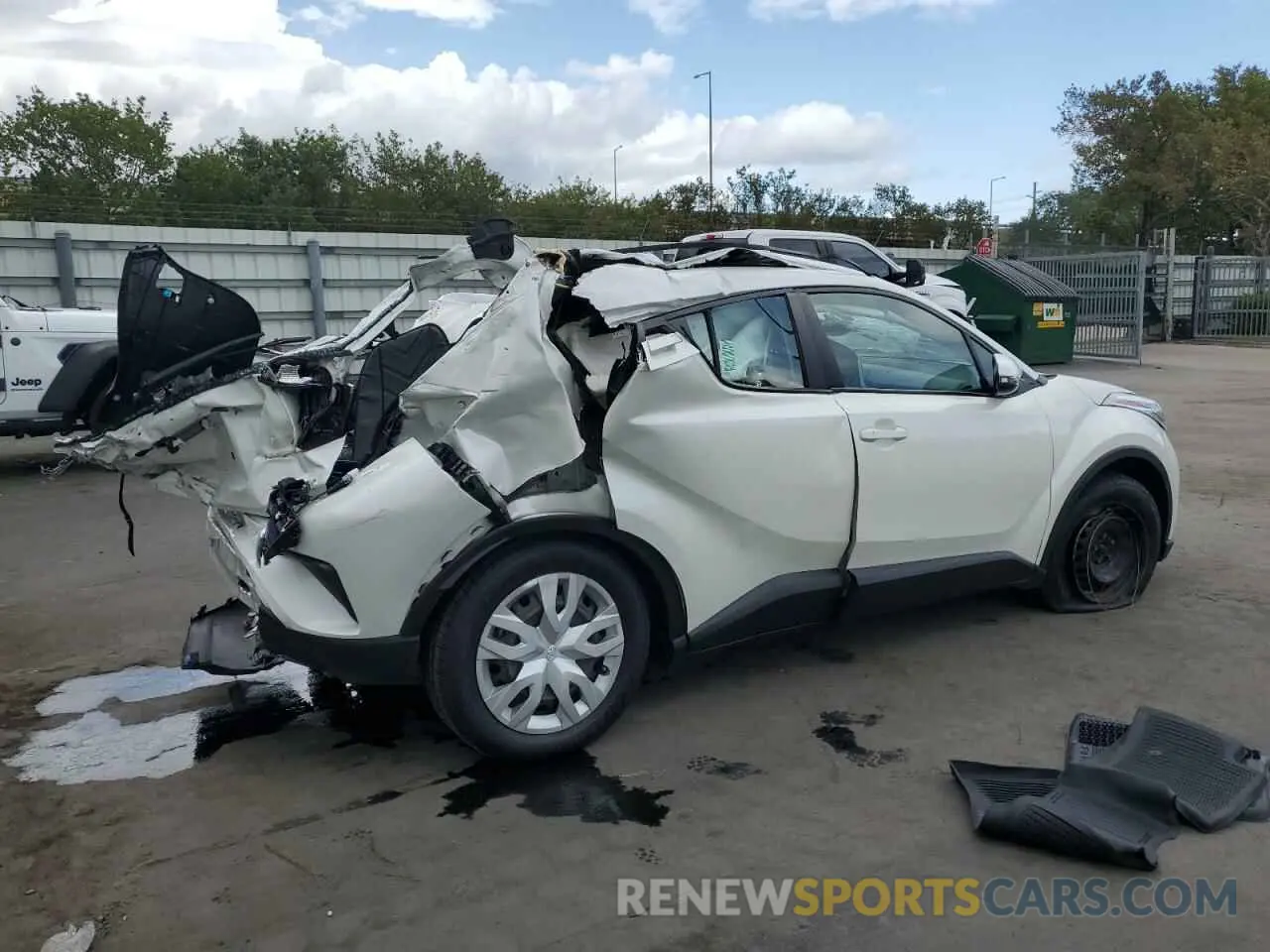 3 Photograph of a damaged car NMTKHMBX6MR129154 TOYOTA C-HR 2021