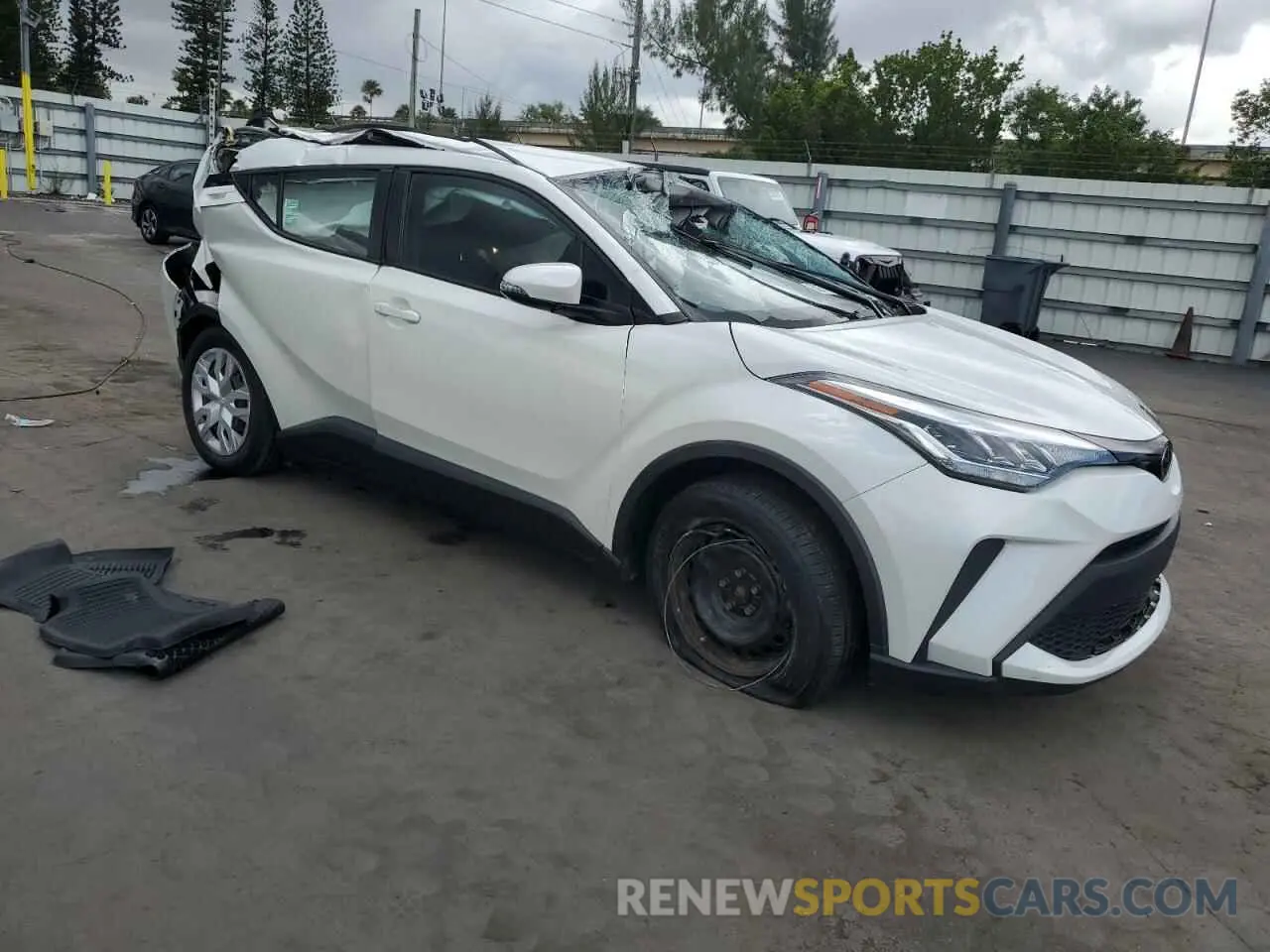 4 Photograph of a damaged car NMTKHMBX6MR129154 TOYOTA C-HR 2021