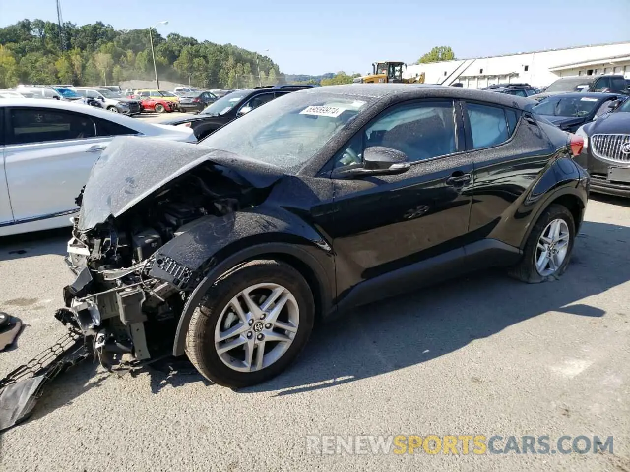 1 Photograph of a damaged car NMTKHMBX6MR137822 TOYOTA C-HR 2021