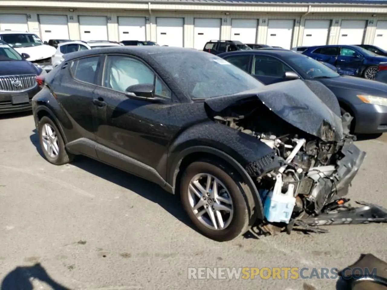 4 Photograph of a damaged car NMTKHMBX6MR137822 TOYOTA C-HR 2021