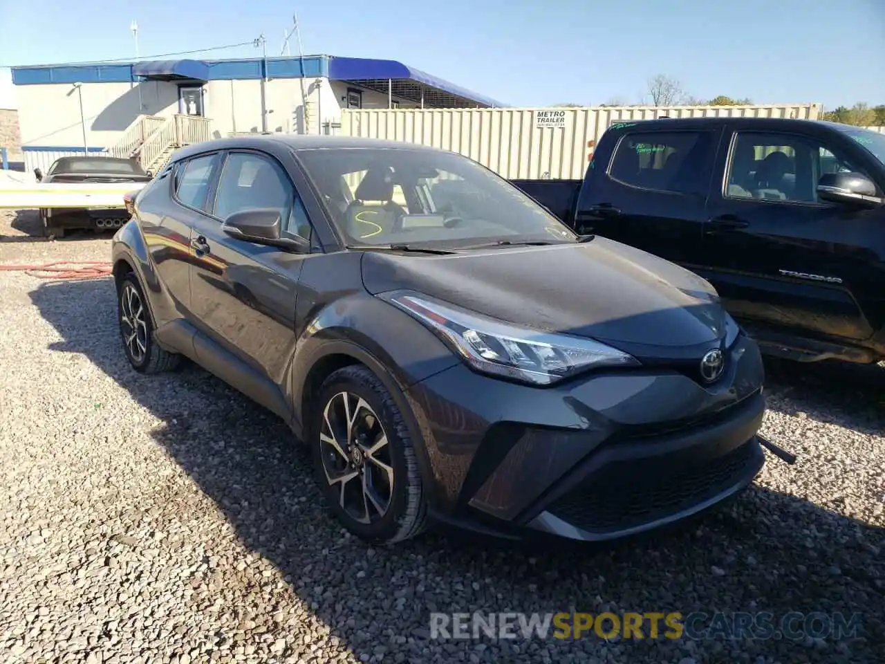 1 Photograph of a damaged car NMTKHMBX6MR138405 TOYOTA C-HR 2021