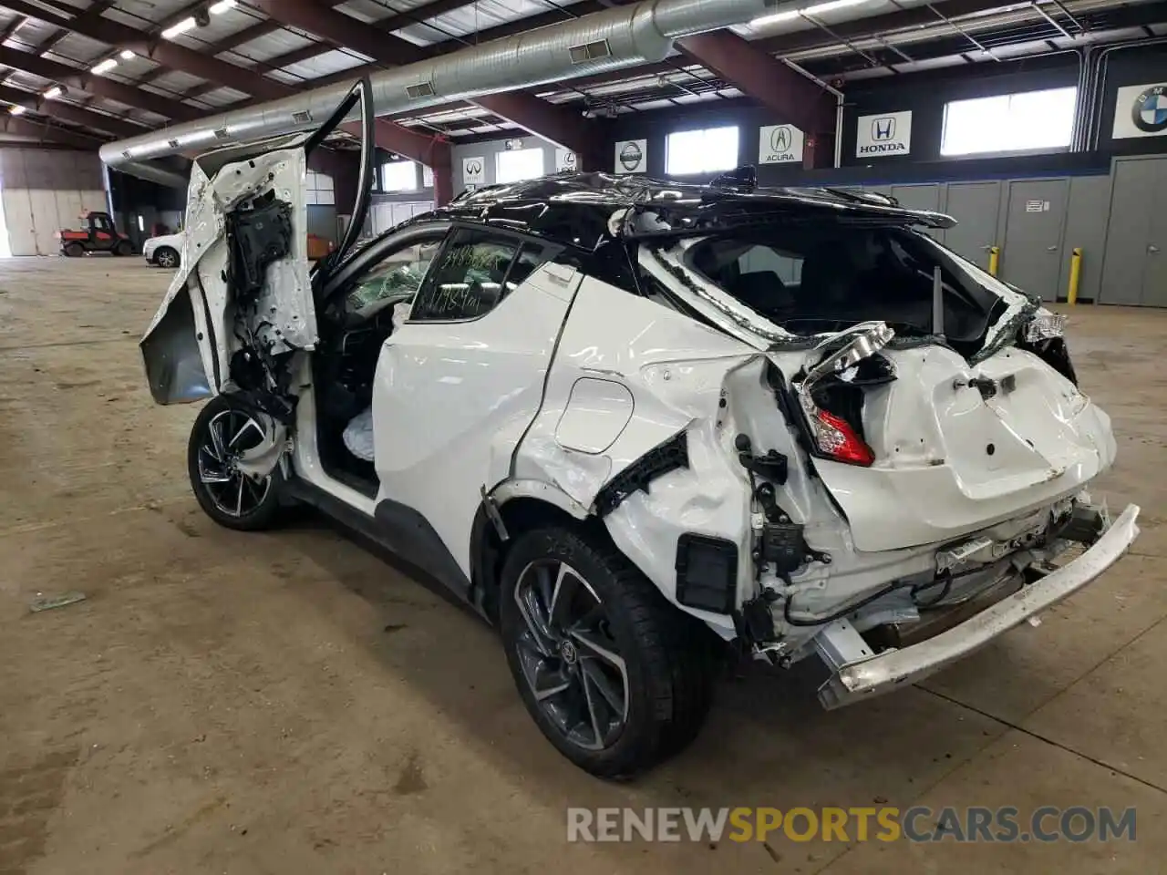 3 Photograph of a damaged car NMTKHMBX7MR120964 TOYOTA C-HR 2021