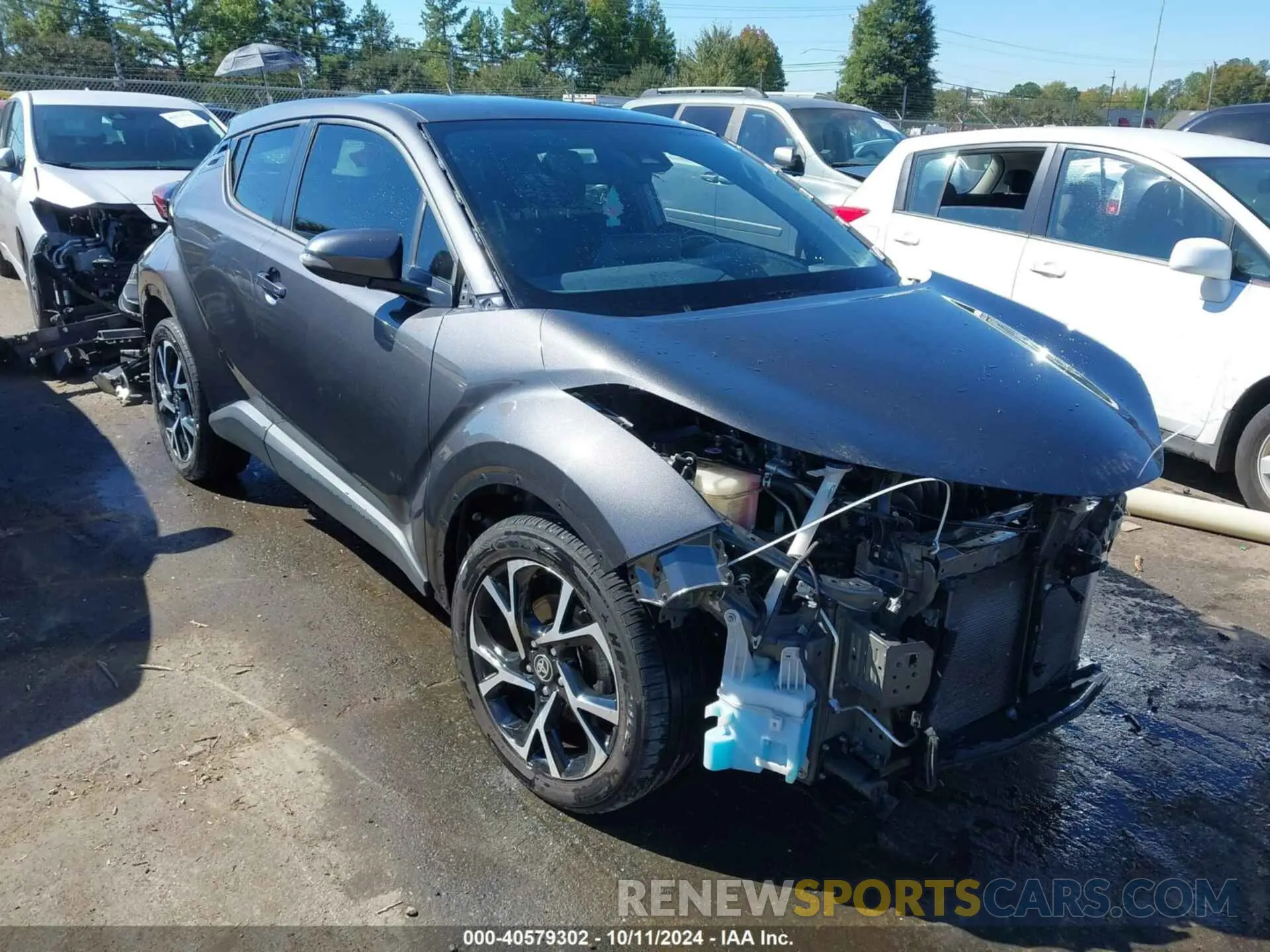 1 Photograph of a damaged car NMTKHMBX7MR121063 TOYOTA C-HR 2021