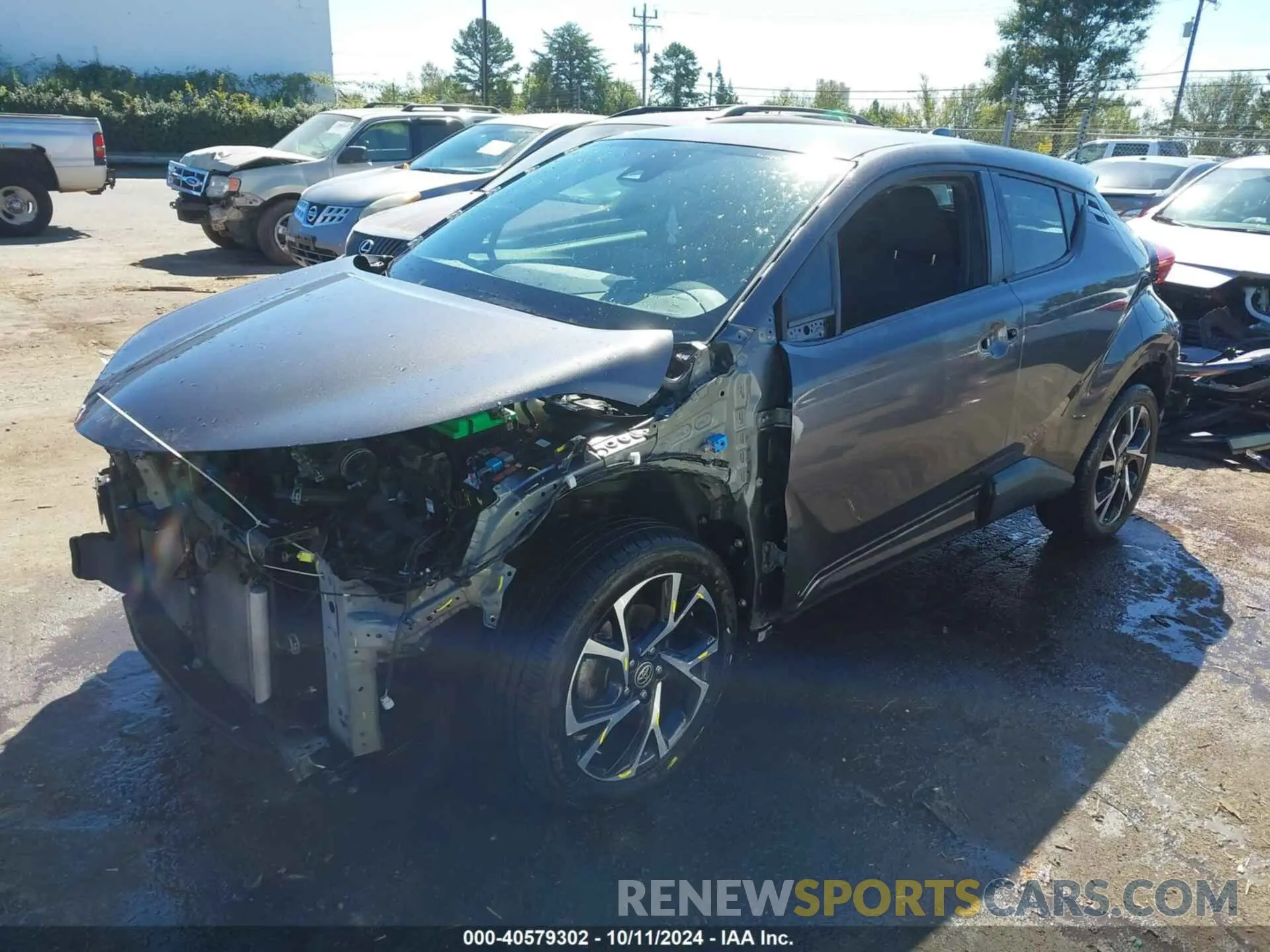 2 Photograph of a damaged car NMTKHMBX7MR121063 TOYOTA C-HR 2021