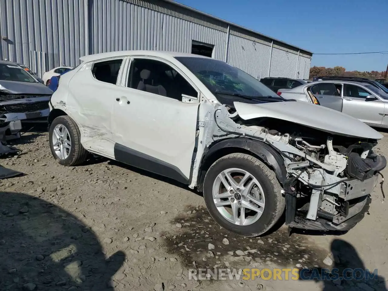 4 Photograph of a damaged car NMTKHMBX7MR121368 TOYOTA C-HR 2021