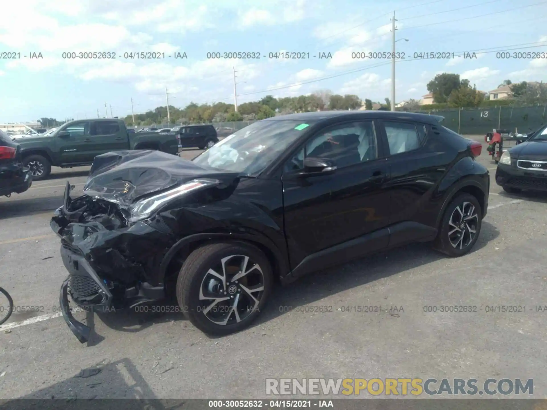 2 Photograph of a damaged car NMTKHMBX7MR121726 TOYOTA C-HR 2021