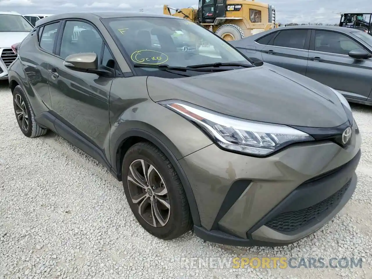 1 Photograph of a damaged car NMTKHMBX7MR123590 TOYOTA C-HR 2021