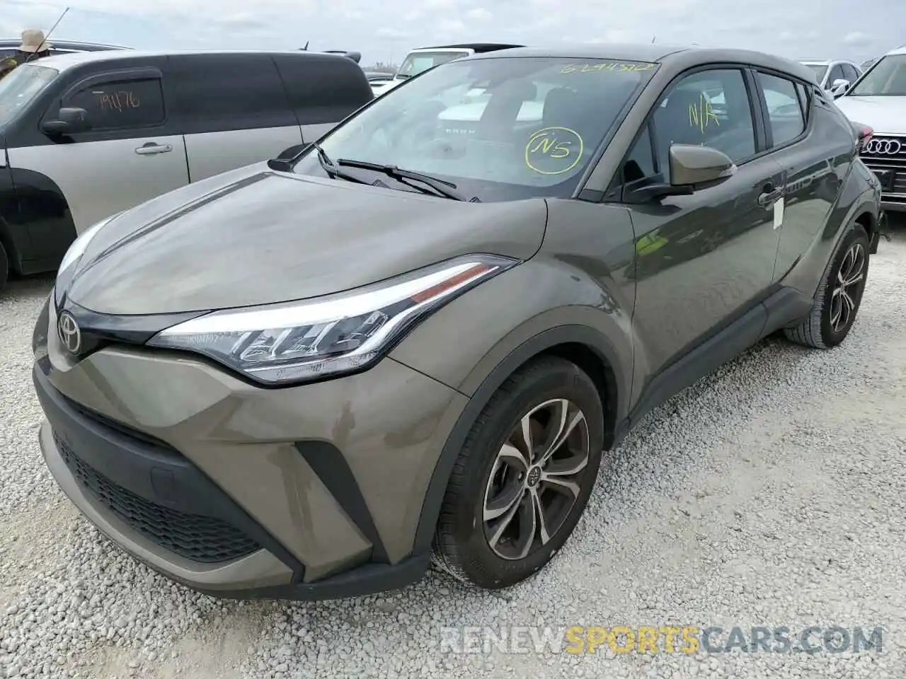 2 Photograph of a damaged car NMTKHMBX7MR123590 TOYOTA C-HR 2021