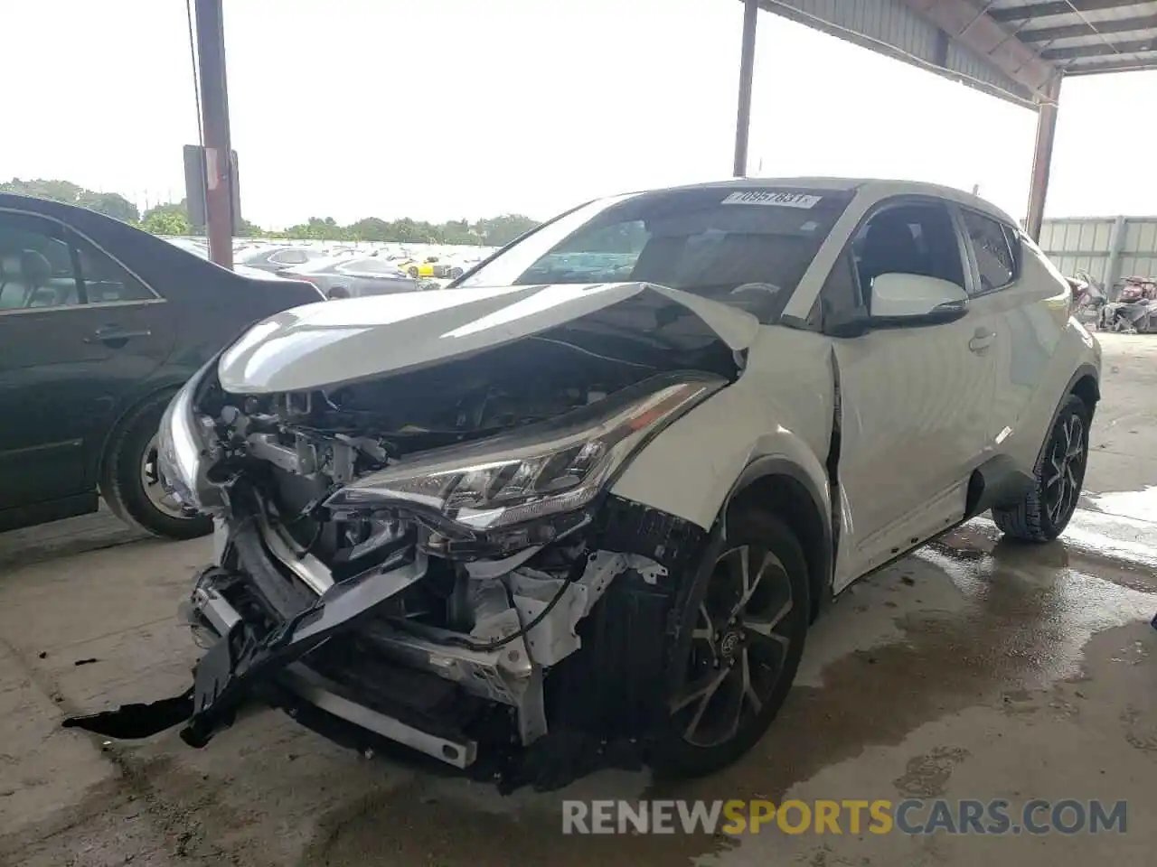 2 Photograph of a damaged car NMTKHMBX7MR124030 TOYOTA C-HR 2021