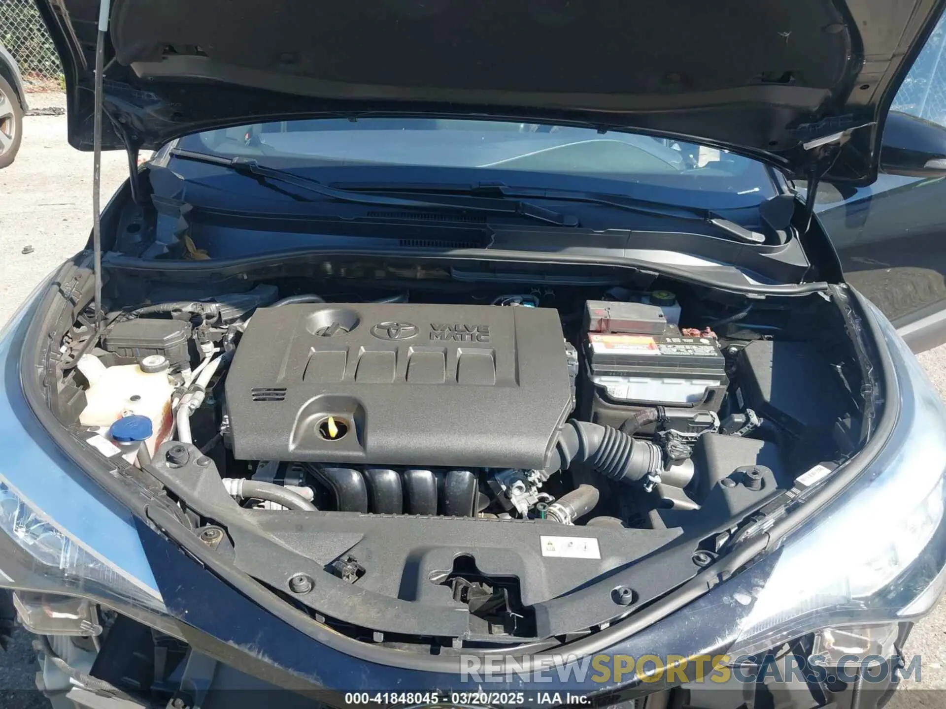 10 Photograph of a damaged car NMTKHMBX7MR126165 TOYOTA C-HR 2021