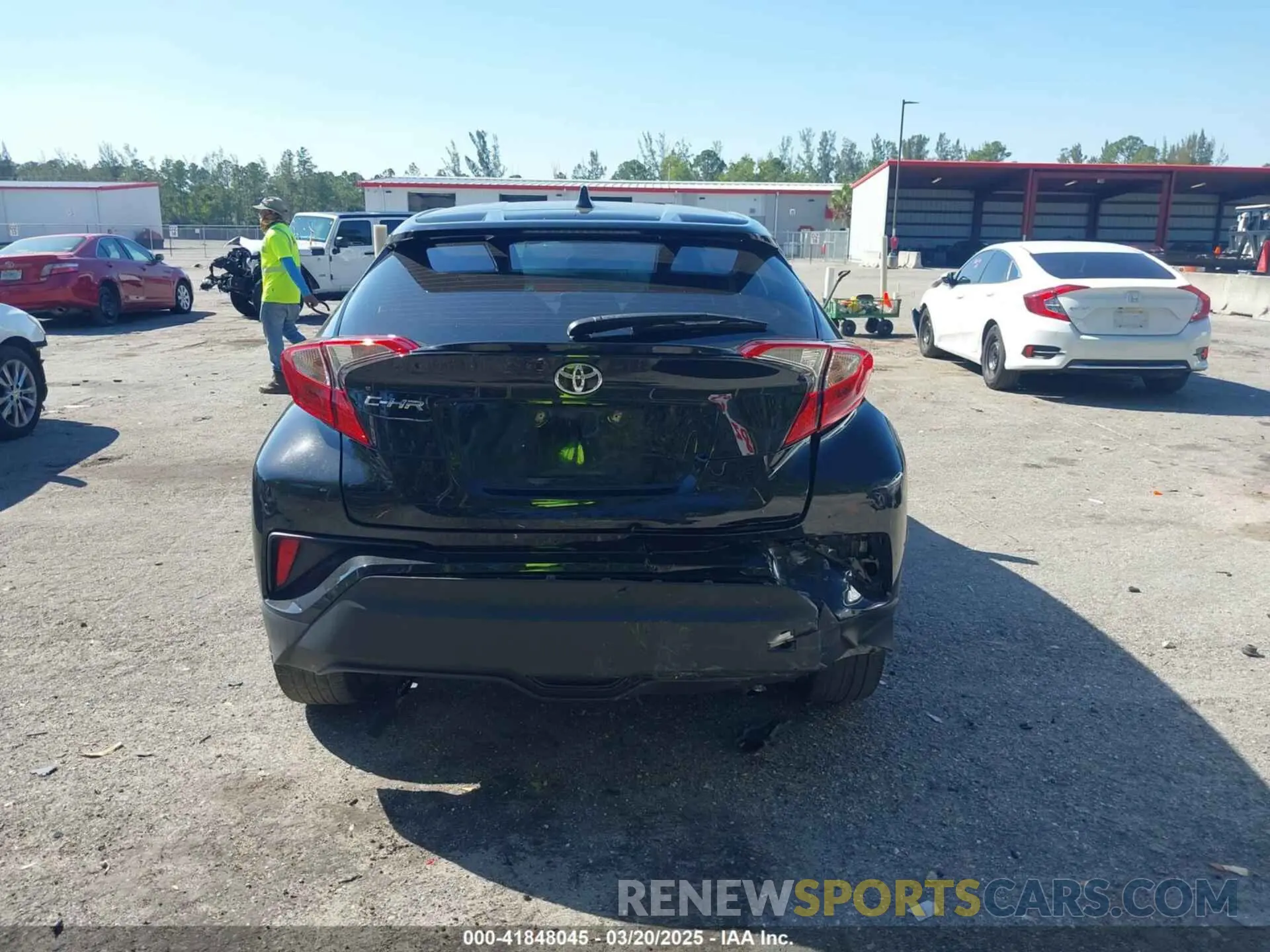 16 Photograph of a damaged car NMTKHMBX7MR126165 TOYOTA C-HR 2021