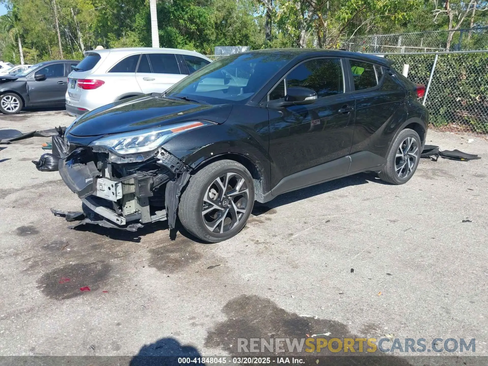 2 Photograph of a damaged car NMTKHMBX7MR126165 TOYOTA C-HR 2021
