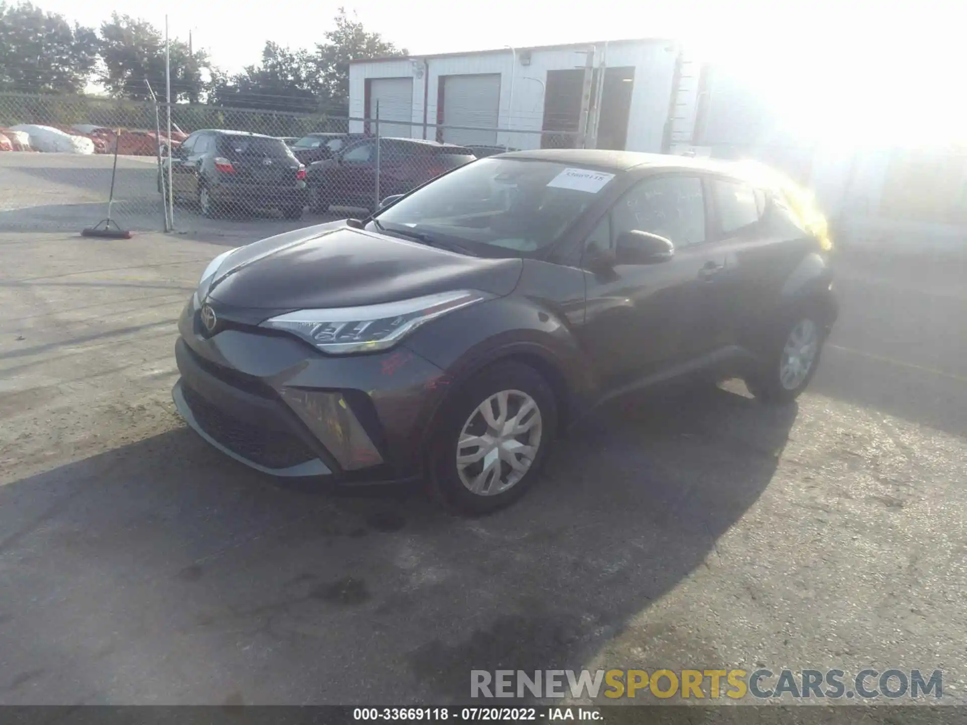 2 Photograph of a damaged car NMTKHMBX7MR128532 TOYOTA C-HR 2021